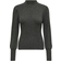 Only High Neck Knitted Sweater - Grey/Dark Gray Melange