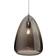 Firstlight Willis Chrome/Smoked Glass Pendelleuchte 29.5cm