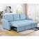 QWE-YCWQ008553 Blue Sofa 80.3" 3 Seater