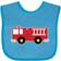 Inktastic Fire Truck Childs Fireman Baby Bib