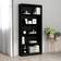 vidaXL 5-Tier Cabinet Black Bokhylle 175cm