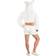 Fun Sexy White Bunny Costume for Men