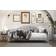 Home Upholstered Silver Gray Sofa 82.7" 3 Seater