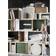 Muuto Mini Stacked 2.0 Medium Oak/Dusty Green Wandregal 33.2cm