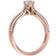 Finerock Solitaire Engagement Ring - Rose Gold/Diamonds