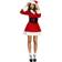 Smiffys Fever Hooded Santa Costume