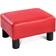 Bed Bath & Beyond Small Red Foot Stool 9.5"