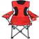 Camping folding chair XL with cup holder and cooler bag