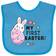 Inktastic My First Easter with Bunny Behind Egg in Black Baby Bib