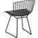 Knoll Bertoia Vinyl Black Stuhl