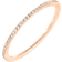 Adina Eden Micropavé Eternity Band - Rose Gold/Diamonds