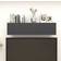 vidaXL 804507 High Gloss Grey Wandschrank 30.5x30cm 4Stk.