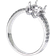 Pompeii3 Split Shank Engagement Ring - White Gold/Diamonds