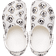 Crocs Toddler Classic Skull Print Clog - White/Black