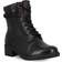 Tamaris Leather Bootie - Black