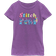 Lilo & Stitch Girl's Ice Cream Scoops T-shirt - Purple Berry