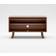 Department Ray Media Walnut TV-benk 100x55cm