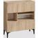 Hanah Home Briella Sapphire Oak Avlastningsbord 35x100cm