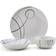 Studio Nova Circles Dinner Set 18