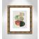 Joss & Main Evolving Energy Gold/Green/Orange Framed Art 13x15"