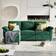 Bed Bath & Beyond Futzca Sectional Green Sofa 79.1" 3 Seater