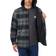 Carhartt Men's Flannel Fleece Lined Hooded Shirt Jacket - Elm