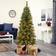 Nearly Natural Mountain Pine White/Green Christmas Tree 72"