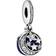 Pandora Moon & Sky Dangle Charm - Silver/Blue/Transparent