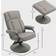 Homcom Swivel Recliner Manual Grey Armchair 40.5"