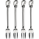 Gourmet Settings Cocktail Fork 5.5" 4