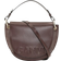 Ganni Banner Saddle Bag - Chocolate Fondant