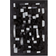 Homeroom Reymond Matt Black/Silver Grey Veggdekorasjon 51x60cm