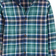 Carter's Baby's Plaid Hooded Button-Front & Pant Set - Blue/Grey