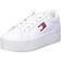 Tommy Jeans Essential Fine Cleat Flatform W - White
