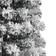 vidaXL Artificial Spruce Hinged with Flocked Snow Green and White Christmas Tree 47.2"