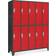 Jan Nowak Spint Anthracite/Red Lagerschrank 136x172cm