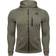 Gorilla Wear Delta Zipped Hoodie - Army Green