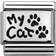 Nomination Composable Classic Link My Cat Charm - Silver/Black