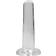 RealRock Crystal Clear Non Realistic Dildo 5 inch