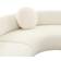 TOV Furniture Broohah Boucle Sectional Cream Sofa 100"