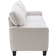 Serta Palisades Cream Sofa 73" 3 Seater