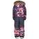 Didriksons Polar Bear Kids' Coverall Printed - Salt Purple