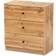 Baxton Studio Decon Oak Brown Chest of Drawer 23.6x25.6"