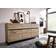 Massivmoebel24 Villanders Oiled Beige Sideboard 175x85cm