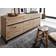 Massivmoebel24 Villanders Oiled Beige Sideboard 175x85cm