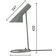Louis Poulsen AJ Mini Warm Grey Bordlampe 43.3cm