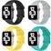 SOLOLUP Elastic Sport Band for Apple Watch 42/44/45mm 4-Pack