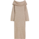 H&M Knitted Off-the-Shoulder Dress - Beige Marl