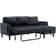HOMEFUN HFHDSN-988BK Black Sofa 72.4" 4 Seater