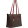 Coach Gallery Tote In Signature Canvas - Gold/Brown/Red